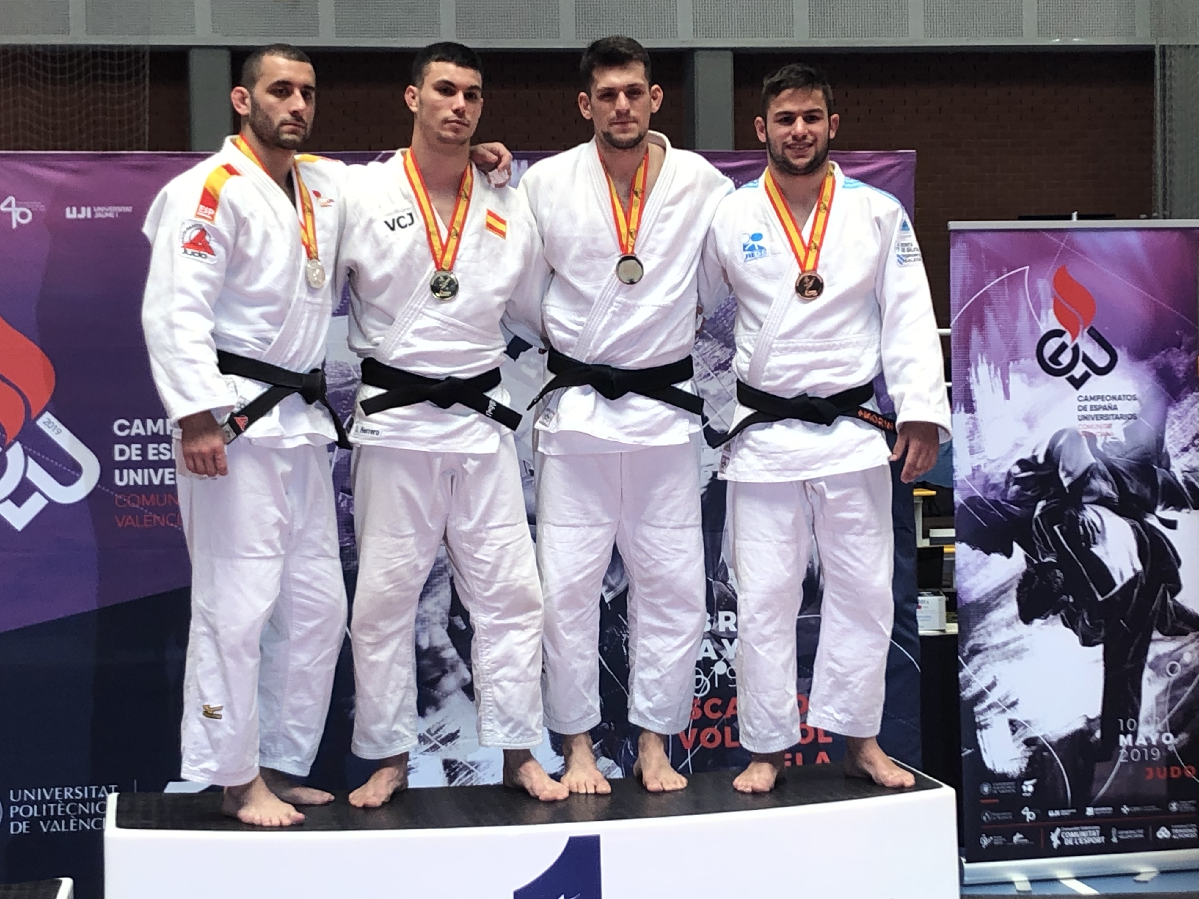 Resultados Campeonato de España de Judo Universitario_Valencia 11-05-19